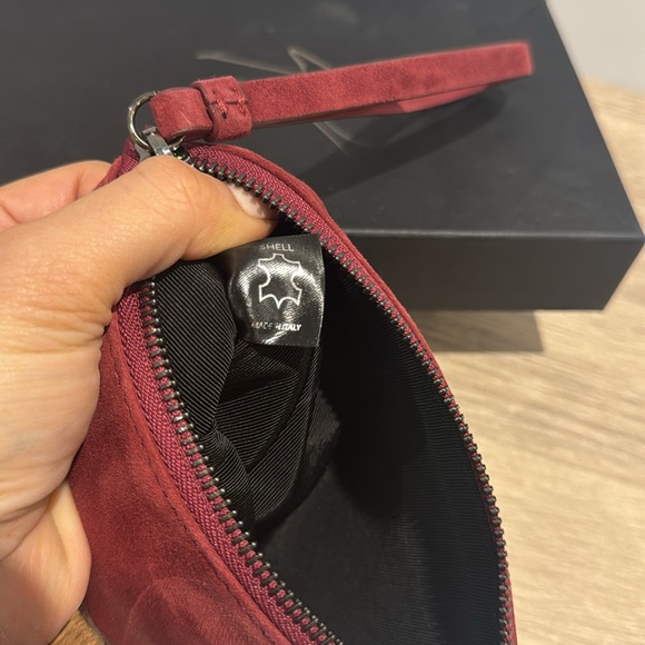 Brand New Burgundy Giuseppe Zanotti Pouch - Picture 4 of 7